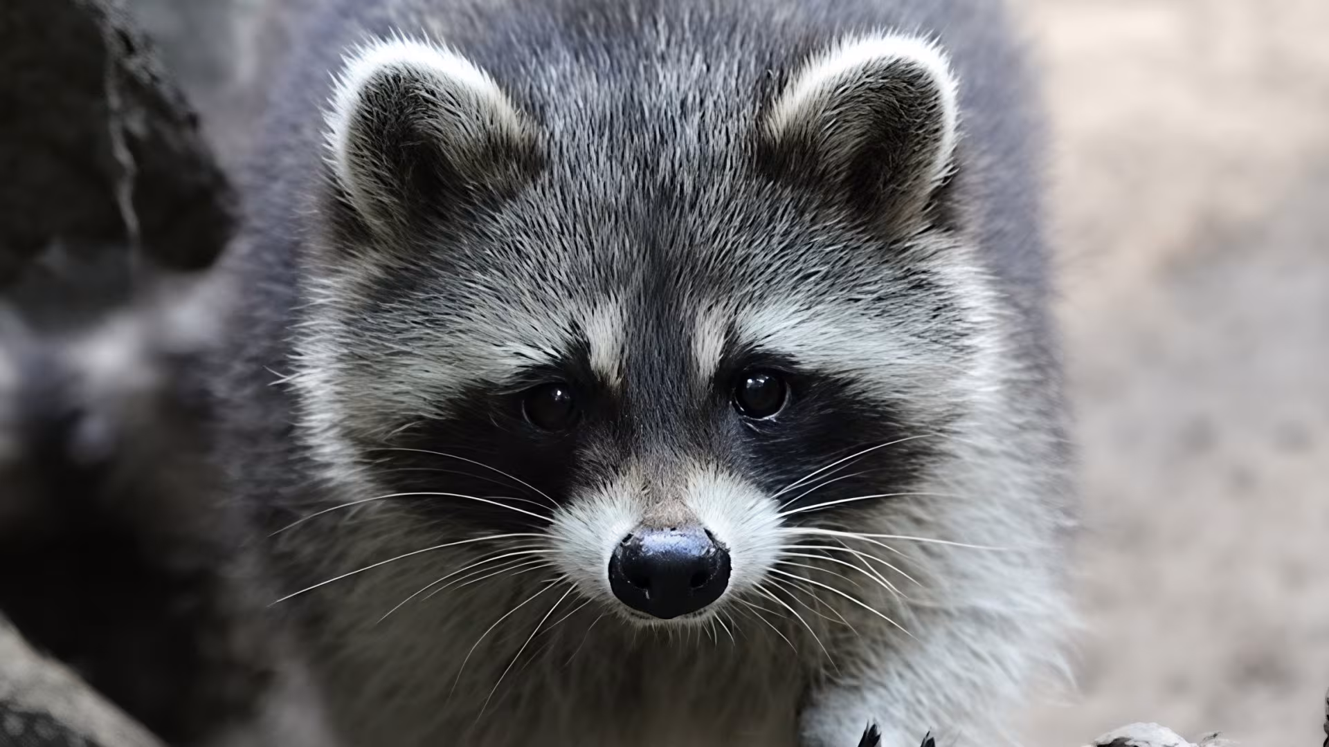 Unsere Waschbären gehören zu den Besucherlieblingen im Park