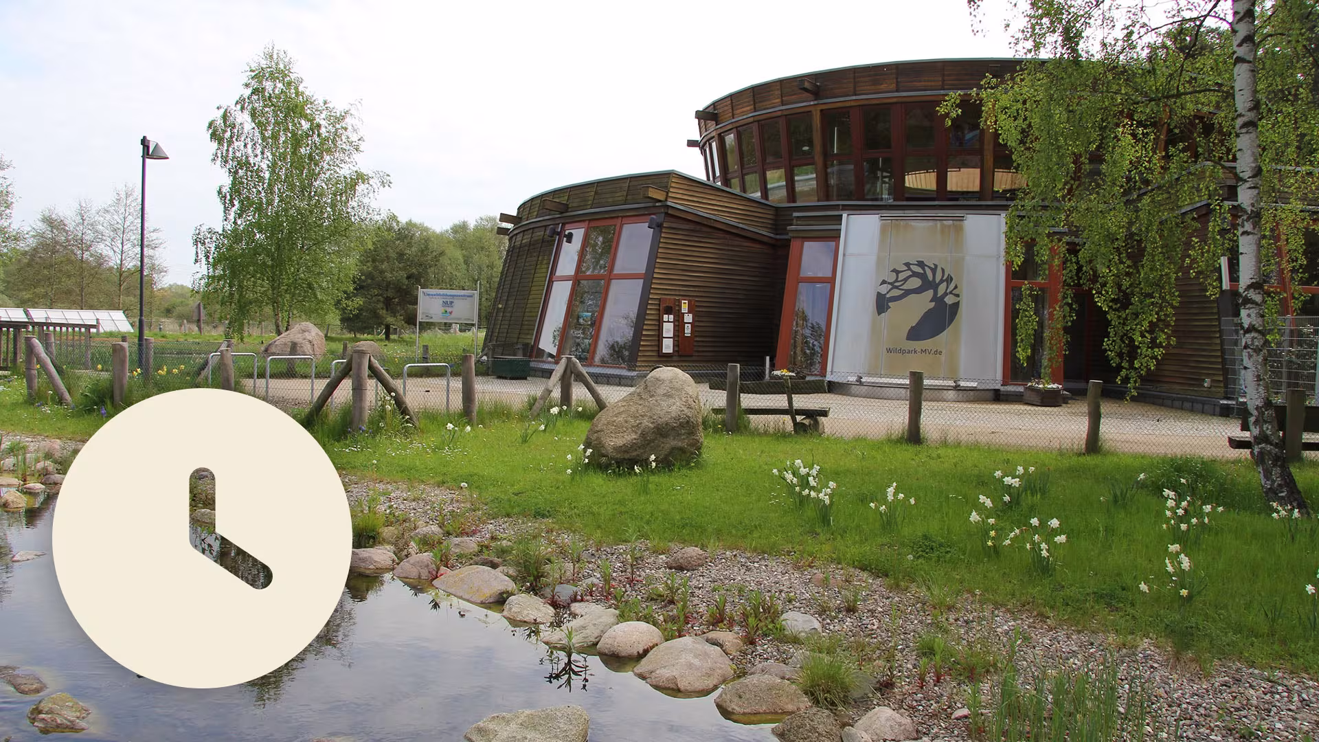Eingang zum Wildpark-MV