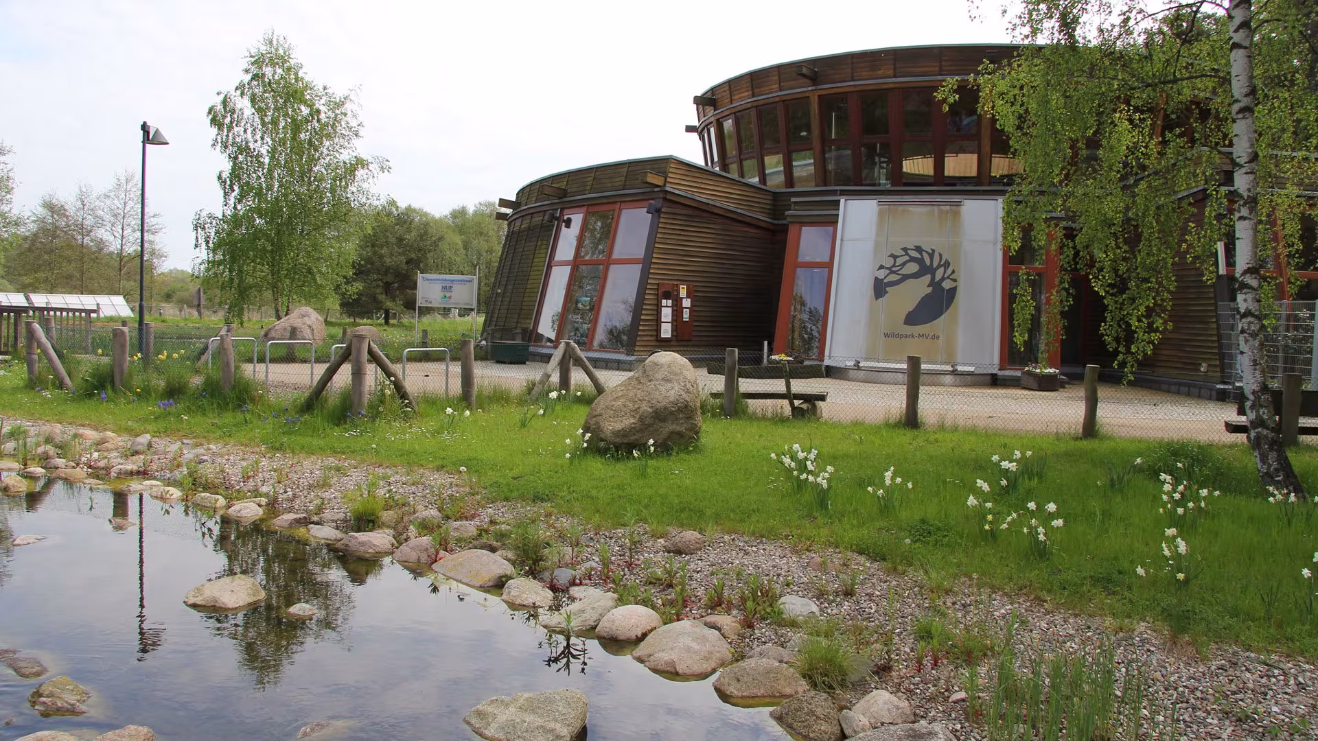 Eingangsbereich des Wildpark-MV