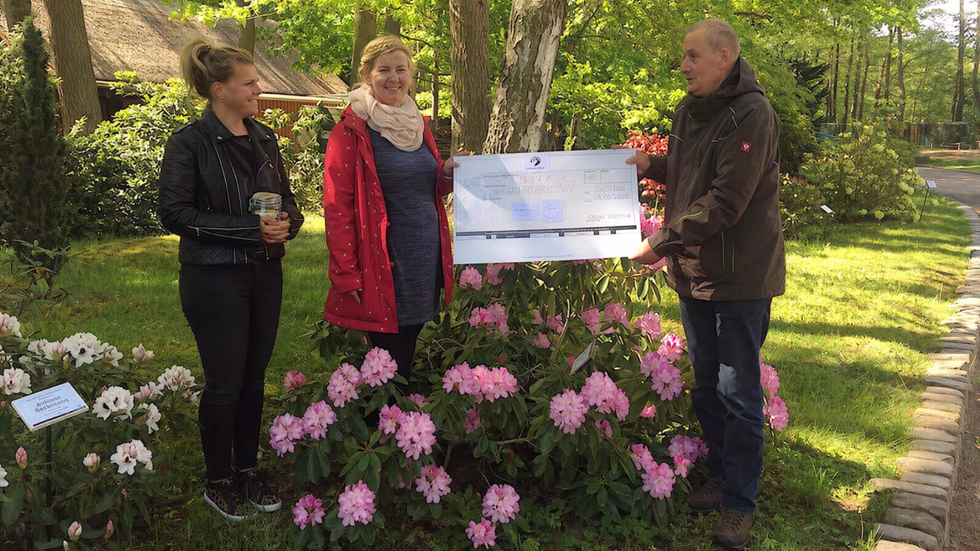 Spendenaktion für den Wildpark-MV