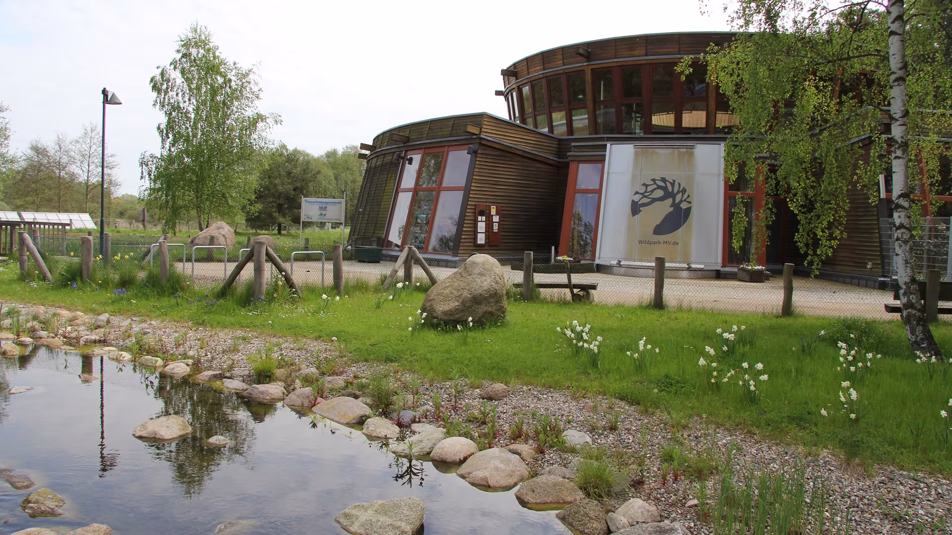 Eingang zum Wildpark-MV