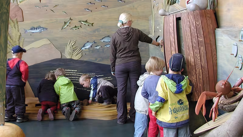 Wasserausstellung im Wildpark-MV