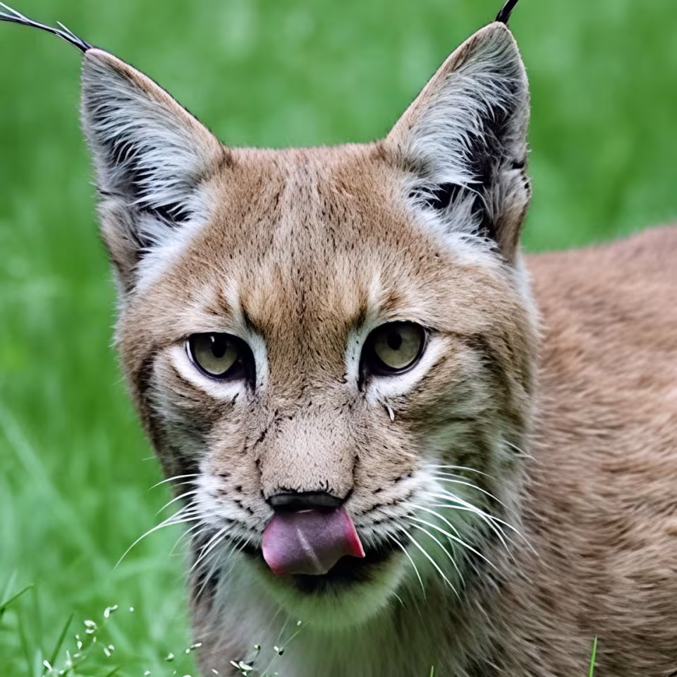 Luchse im Wildpark-MV