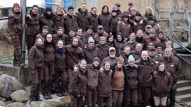 Team des Wildpark-MV