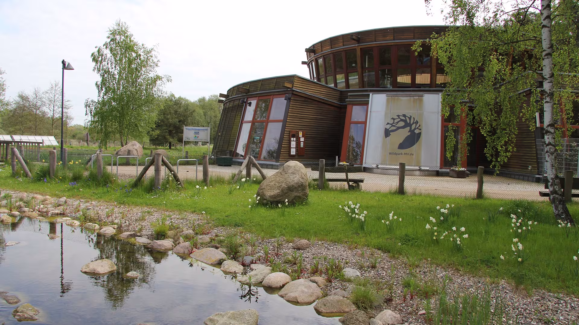 Eingangsbereich Wildpark-MV