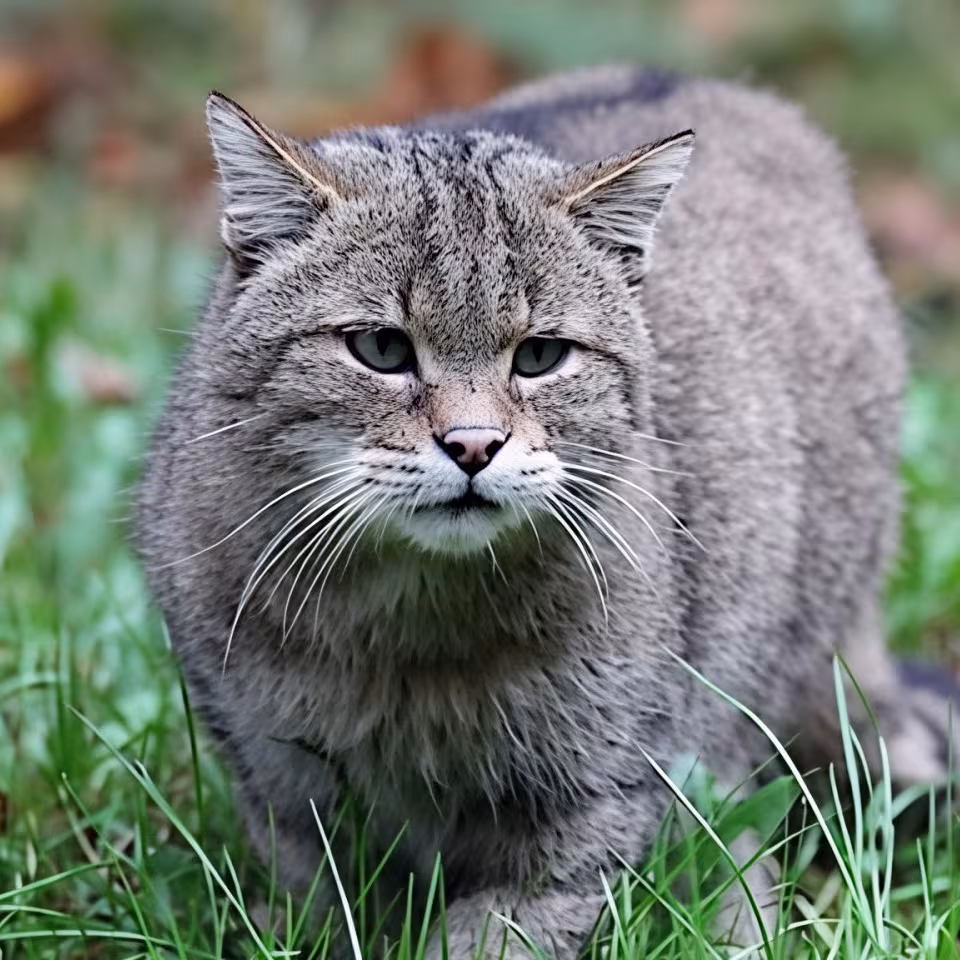 Wildkatzen im Wildpark-MV